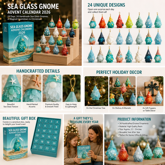 🌊🧝♂️Sea Glass Gnome Advent Calendar 2026