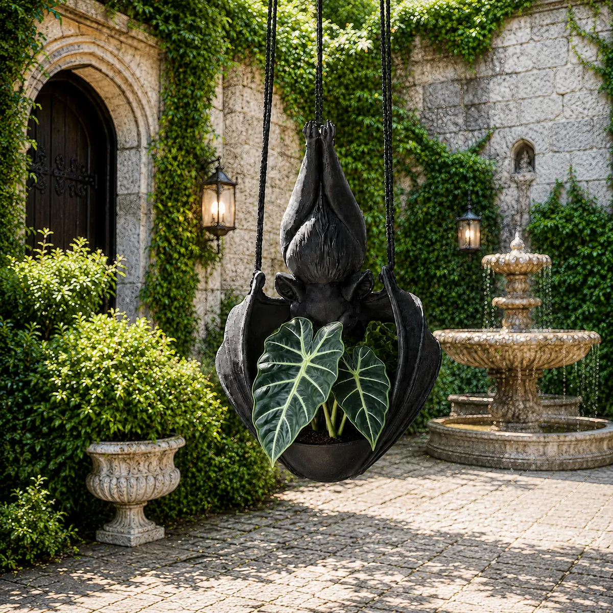 đLast Day 60% OFF - Hanging Bat Plant Pot