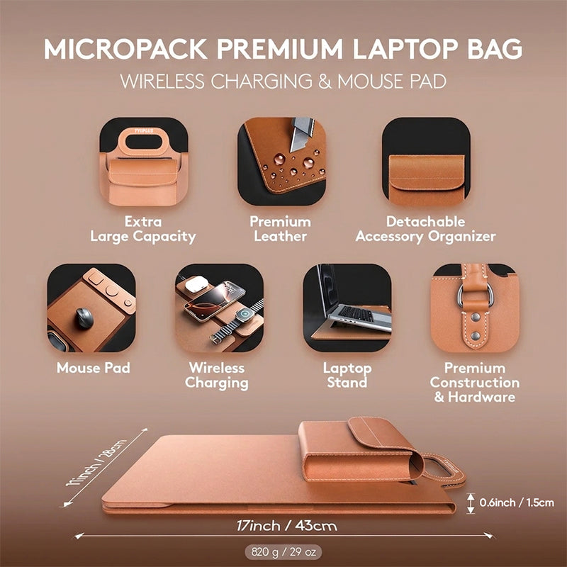 TYIIPLUS™ New Premium Wireless Charging Laptop Bag