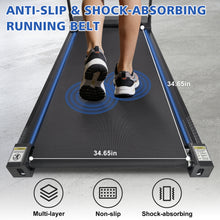 Walking Pad Treadmill with Handle Bar and Adjustable Incline, Compact Portable Treadmills for Home Office, 0.6-3.8 MPH Remote Speed Control