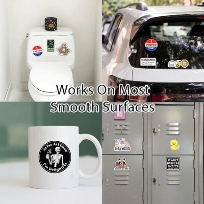 🔥LAST DAY SALE 59% OFF-Set of 130 Pcs Funny Saying Stickers