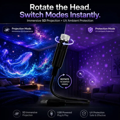 ✨ Plug-and-Play HD Star Projecto