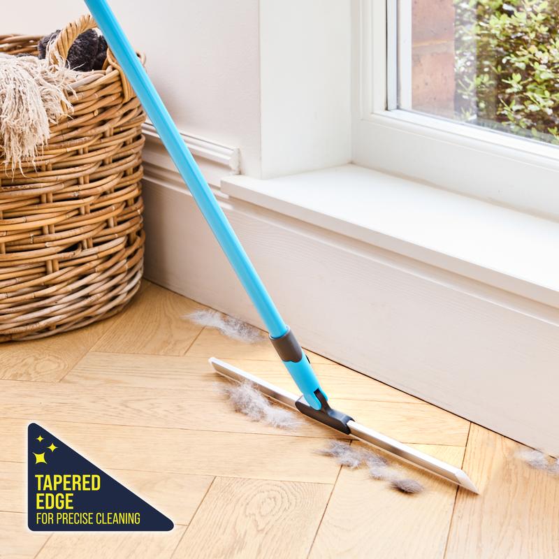 🧼LAST DAY SALE: Only ＄12.99! 🔥🔥Minky Flexi Edge Sweeper: Multi-Surface Cleaning for Floors, Carpets & Windows