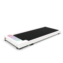 Foldable Treadmill with Handle Bar & Incline, 2 in 1 Upgrade Portable Under Desk Walking Pad and Vibration Pad with Remote Control for Home Office Small Spaces