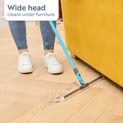 🧼LAST DAY SALE: Only ＄12.99! 🔥🔥Minky Flexi Edge Sweeper: Multi-Surface Cleaning for Floors, Carpets & Windows