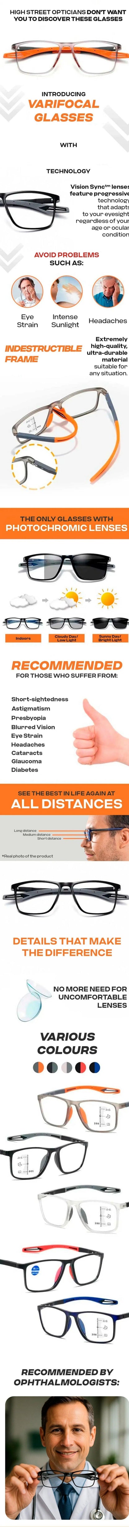 Multifocal Glasses [Adaptive Technology]