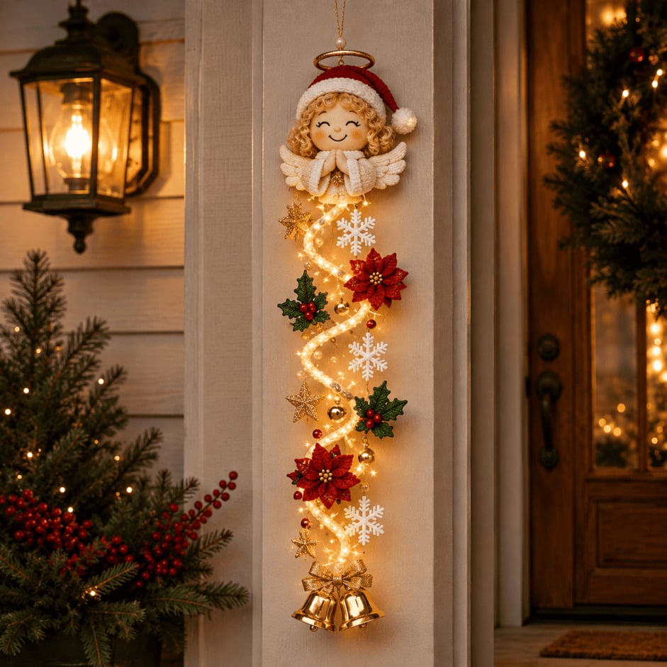 🎁 Limited Time 49% OFF🎅 Glowing Christmas Door Hanger