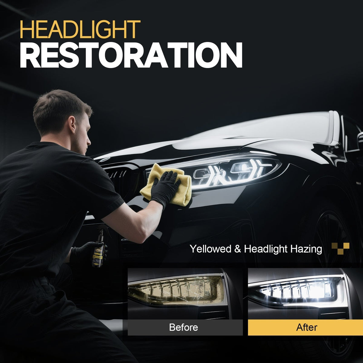 Toretark Headlight Restoration Kit