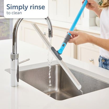 🧼LAST DAY SALE: Only ＄12.99! 🔥🔥Minky Flexi Edge Sweeper: Multi-Surface Cleaning for Floors, Carpets & Windows
