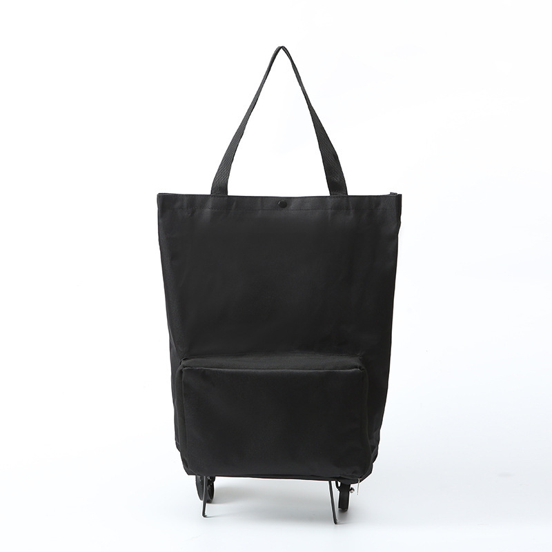🛍️✨ 🔥LIMITED-TIME SALE🔥 3-in-1 Convertible Rolling Shopping Tote 🛍️🛞 Hidden Wheels, Expandable Zip & 44LB Capacity