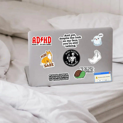 🔥LAST DAY SALE 59% OFF-Set of 130 Pcs Funny Saying Stickers