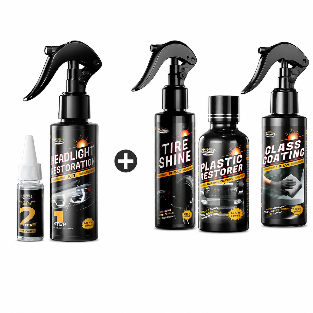 Toretark Headlight Restoration Kit