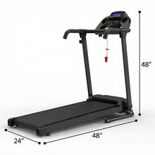 Folding Walking Pad for Fitness, Foldable Treadmill for Home, 2.5HP Portable Treadmill with Handles, 300 lbs Capacity, APP Control & LED Display