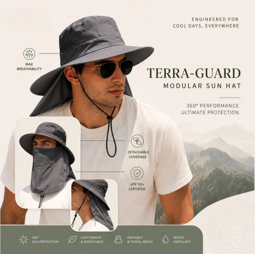 Ultimate 360° Safari Sun Hat