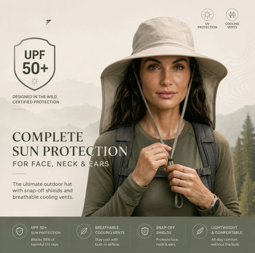 Ultimate 360° Safari Sun Hat