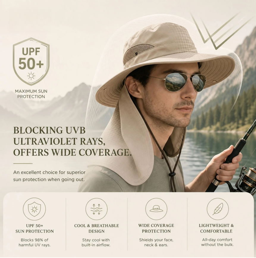 Ultimate 360° Safari Sun Hat