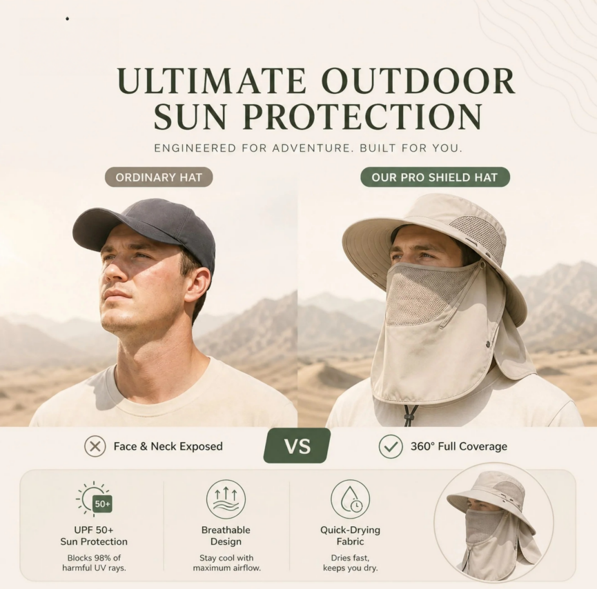 Ultimate 360° Safari Sun Hat