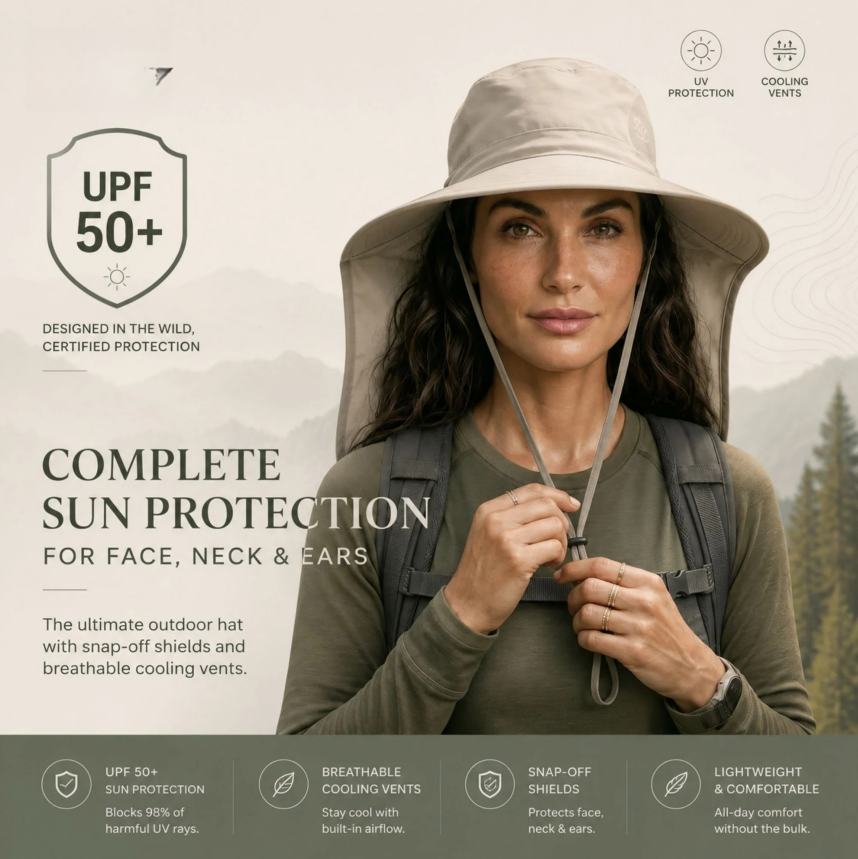 Ultimate 360° Safari Sun Hat