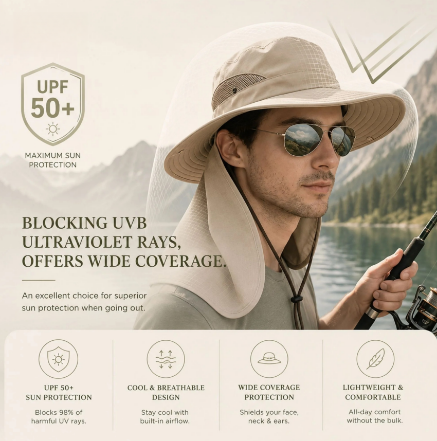 Ultimate 360° Safari Sun Hat