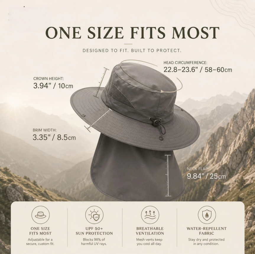 Ultimate 360° Safari Sun Hat