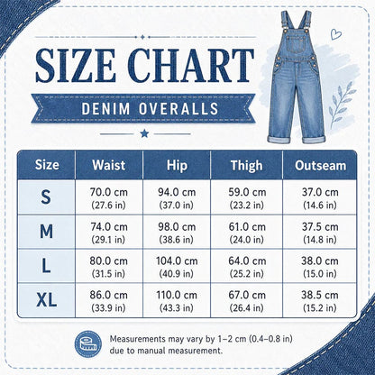 🎉 LIMITED TIME 49% OFF! 🎀 Women's Casual Denim Short Overalls – 50K+ Sold! Loose Relaxed Fit & Multi Pockets 💞