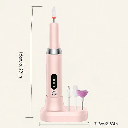 ⏰ 49% OFF💅🔋 Cordless Electric Nail Drill Machine with Charging Base – Professional Manicure at Home! | Portable. Rechargeable & Ready Anytime ✨