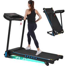 Incline Treadmill for Running & Walking, 3.0 HP Treadmills For Home 350 lbs Weight Capacity Hydraulic System Auto-Folding Treadmill with Type C & USB Charge For Android, 10MPH, Bluetooth Speaker