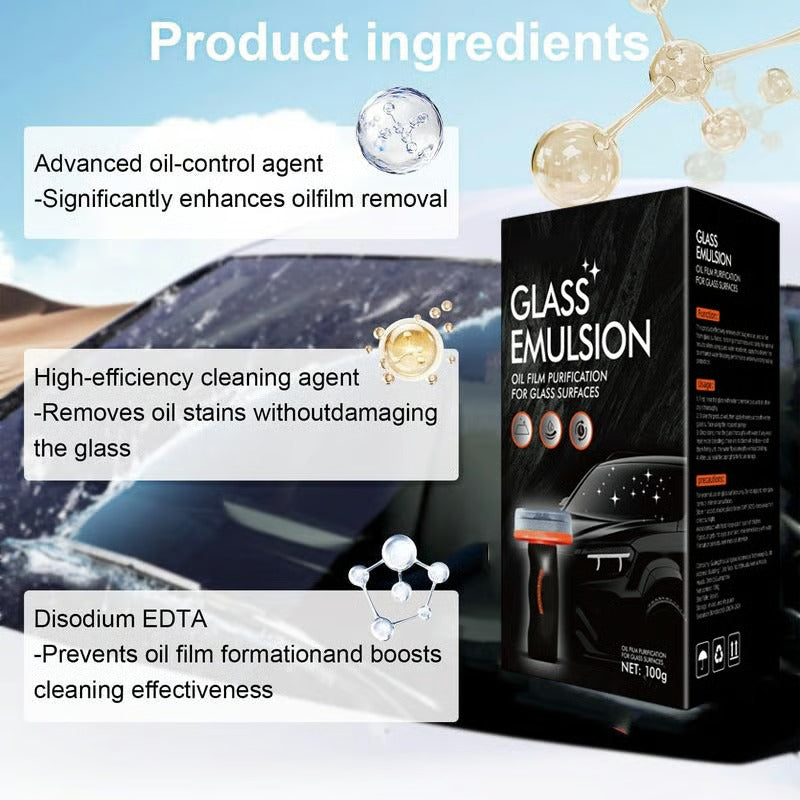 🔥Last Day 50% OFF - Handheld Glass Oil-Film Remover