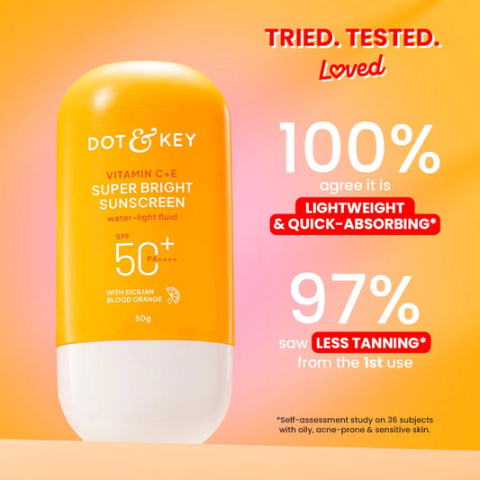 Vitamin C + E Sunscreen SPF 50+ PA++++ With New-Age UV Filters