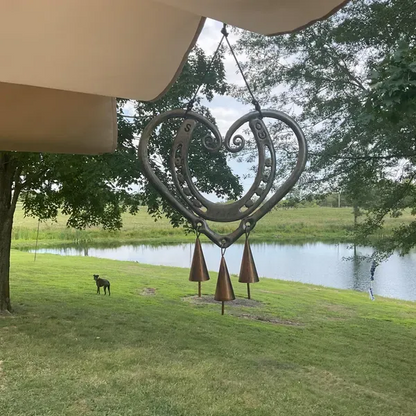 The Horseshoe Heart Wind Chime ❤🐎 (Handmade by Jordan Maynard®)