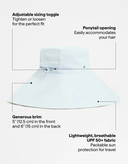 Ultra Wide Brim Hat UPF 50+
