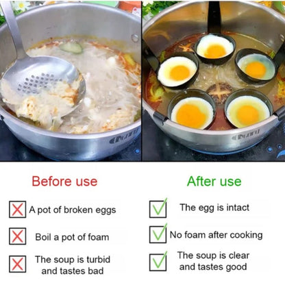 💥Buy 2 Get 1 Free💥Hanging Ear Poached Egg Molds🥚Save Time and Make Perfect Hard-Boiled Eggs