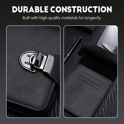 Men's Vintage Compact Zipper Wallet