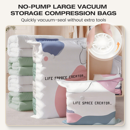 🌸Last Day Buy 3 Get 1 Free💗No-Pump 3D Vacuum Storage Bags